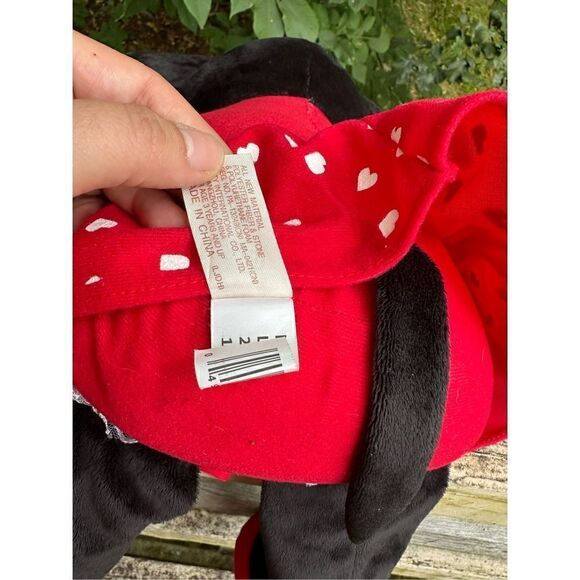 Dan Dee Minnie Mouse Disney 25" Plush Polka Heart Dot Dress Shelf Sitter - Picture 7 of 8